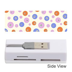 Multicolored Circles Memory Card Reader (stick) by SychEva