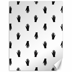 Vampire Hand Motif Graphic Print Pattern Canvas 12  X 16  by dflcprintsclothing