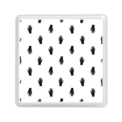 Vampire Hand Motif Graphic Print Pattern Memory Card Reader (square)