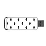 Vampire Hand Motif Graphic Print Pattern Portable USB Flash (Two Sides) Front