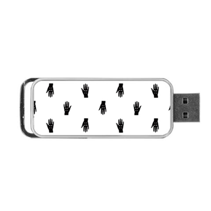 Vampire Hand Motif Graphic Print Pattern Portable USB Flash (Two Sides)