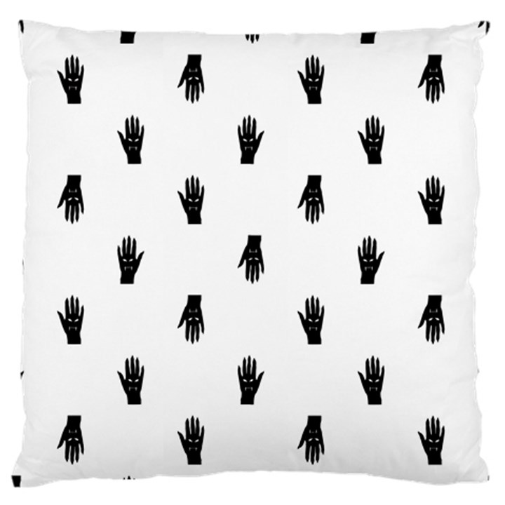 Vampire Hand Motif Graphic Print Pattern Standard Flano Cushion Case (One Side)