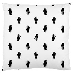 Vampire Hand Motif Graphic Print Pattern Standard Flano Cushion Case (two Sides)