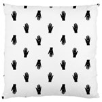 Vampire Hand Motif Graphic Print Pattern Standard Flano Cushion Case (Two Sides) Back