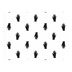 Vampire Hand Motif Graphic Print Pattern Double Sided Flano Blanket (Mini) 