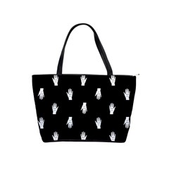 Vampire Hand Motif Graphic Print Pattern 2 Classic Shoulder Handbag by dflcprintsclothing