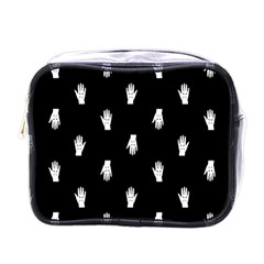 Vampire Hand Motif Graphic Print Pattern 2 Mini Toiletries Bag (one Side) by dflcprintsclothing