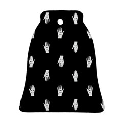 Vampire Hand Motif Graphic Print Pattern 2 Bell Ornament (two Sides) by dflcprintsclothing