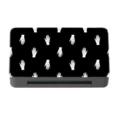 Vampire Hand Motif Graphic Print Pattern 2 Memory Card Reader With Cf by dflcprintsclothing