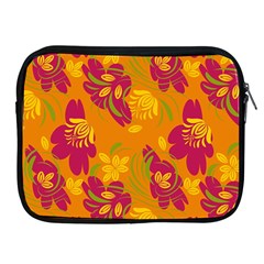 Folk Floral Pattern  Abstract Flowers Print  Seamless Pattern Apple Ipad 2/3/4 Zipper Cases by Eskimos