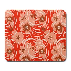 Folk Floral Pattern  Abstract Flowers Print  Seamless Pattern Large Mousepads by Eskimos