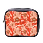Folk floral pattern. Abstract flowers print. seamless pattern Mini Toiletries Bag (Two Sides) Front