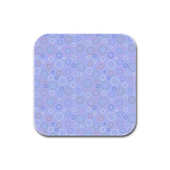 Circle Rubber Square Coaster (4 pack) 