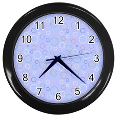 Circle Wall Clock (Black)