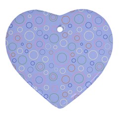 Circle Heart Ornament (Two Sides)