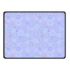 Circle Double Sided Fleece Blanket (Small) 