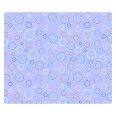 Circle Double Sided Flano Blanket (Small) 