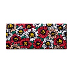 Daisy Colorfull Seamless Pattern Hand Towel by Kizuneko