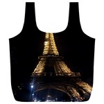 Tour Eiffel Paris Nuit Full Print Recycle Bag (XXXL) Back