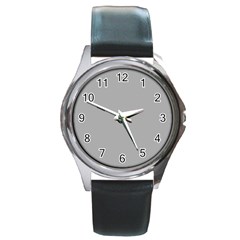 Chalice Silver Grey Round Metal Watch by FabChoice