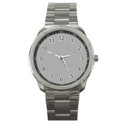 Chalice Silver Grey Sport Metal Watch by FabChoice