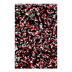 Patterntachesrougeblancnoir75 Shower Curtain 48  X 72  (small) 