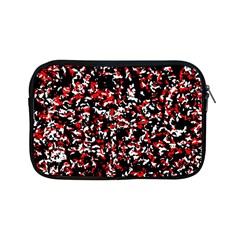 Patterntachesrougeblancnoir75 Apple Ipad Mini Zipper Cases