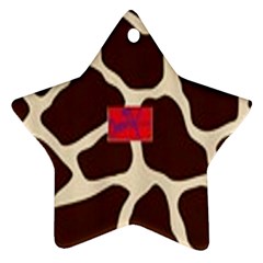 Palm Tree Star Ornament (two Sides) by tracikcollection