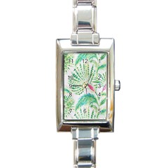  Palm Trees by Traci K Rectangle Italian Charm Watch