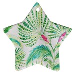  Palm Trees by Traci K Star Ornament (Two Sides) Back