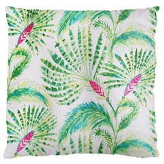  Palm Trees by Traci K Large Flano Cushion Case (One Side)