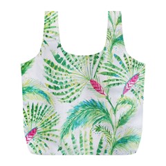  Palm Trees By Traci K Full Print Recycle Bag (l) by tracikcollection