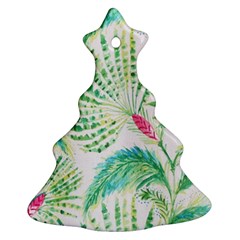  Palm Trees By Traci K Christmas Tree Ornament (two Sides) by tracikcollection