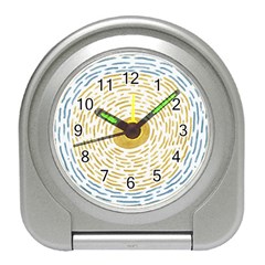 Sunshine Painting Travel Alarm Clock by goljakoff