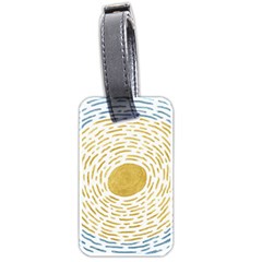 Sunshine Painting Luggage Tag (two Sides) by goljakoff