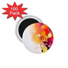 Autumn Paint 1 75  Magnets (100 Pack)  by goljakoff