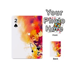 Autumn Paint Playing Cards 54 Designs (mini) by goljakoff