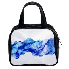 Blue Smoke Classic Handbag (two Sides) by goljakoff