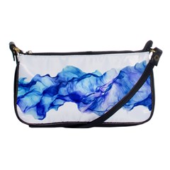 Blue Smoke Shoulder Clutch Bag by goljakoff