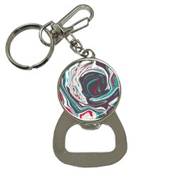 Vector Vivid Marble Pattern 1 Bottle Opener Key Chain by goljakoff