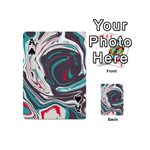 Vector Vivid Marble Pattern 1 Playing Cards 54 Designs (Mini) Front - SpadeA