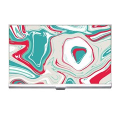 Vector Vivid Marble Pattern 4 Business Card Holder by goljakoff