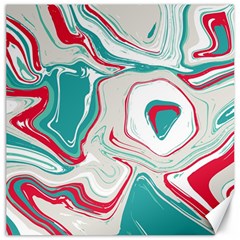 Vector Vivid Marble Pattern 4 Canvas 12  X 12  by goljakoff