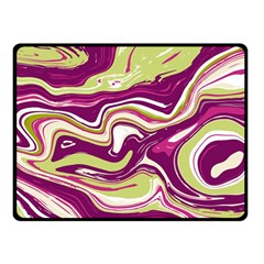 Vector Vivid Marble Pattern 5 Double Sided Fleece Blanket (small)  by goljakoff