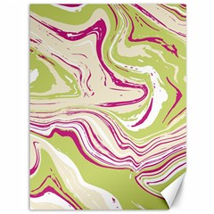 Green Vivid Marble Pattern 6 Canvas 36  X 48  by goljakoff