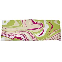 Green Vivid Marble Pattern 6 Body Pillow Case Dakimakura (two Sides) by goljakoff