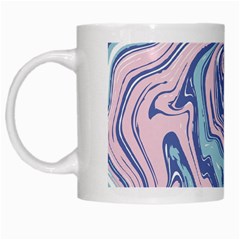 Vector Vivid Marble Pattern 10 White Mugs by goljakoff