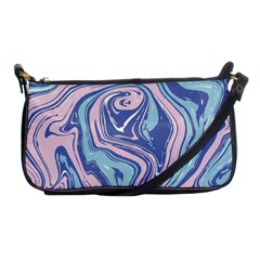 Vector Vivid Marble Pattern 10 Shoulder Clutch Bag by goljakoff