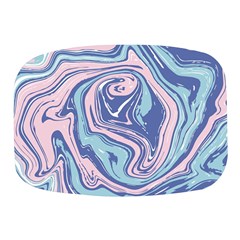 Vector Vivid Marble Pattern 10 Mini Square Pill Box by goljakoff