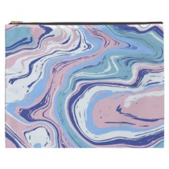 Vector Vivid Marble Pattern 11 Cosmetic Bag (xxxl) by goljakoff